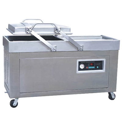 DZ 400 2BS Double chamber stand vacuum packed