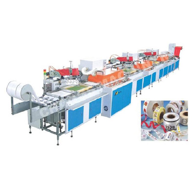 SPR Automatic roll to roll ribbon screen printing machine