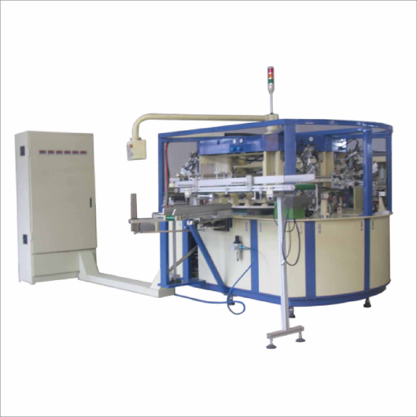 Automatic 5 colors Rotary Screen Printing Machine